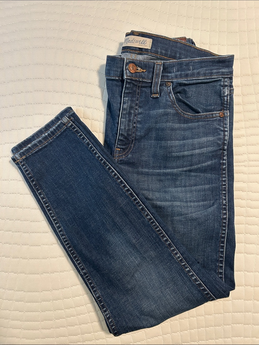 Women’s Madewell High Riser Skinny Crop Jeans